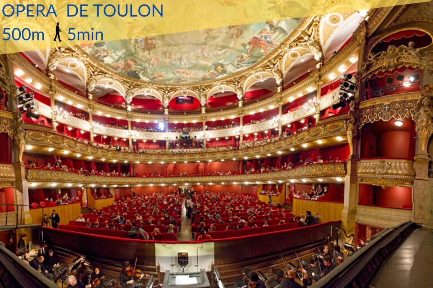 #3 Toulon Centre, Balcon, Lumineux, Stationnement Facile, Tout Confort 外观 照片